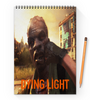 Заказать блокнот в Москве. Блокнот на пружине А4 Dying Light от THE_NISE  - готовые дизайны и нанесение принтов.