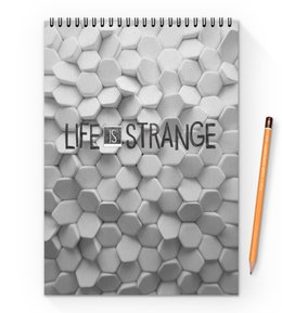 Заказать блокнот в Москве. Блокнот на пружине А4 Life Is Strange от THE_NISE  - готовые дизайны и нанесение принтов.