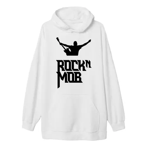 Заказать премиальную одежду в Москве. Толстовка оверсайз Rocknmob Large от accs@rocknmob.com - готовые дизайны и нанесение принтов.