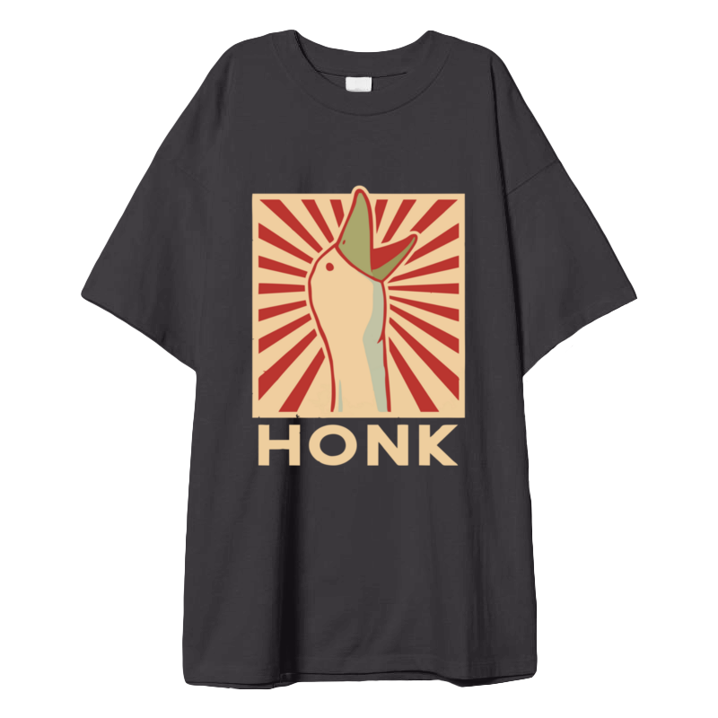 printio футболка оверсайз rick astley for president essential Printio Футболка оверсайз Honk essential