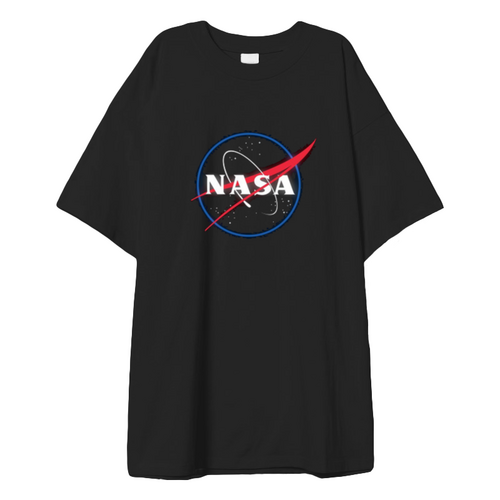 Заказать мужскую футболку в Москве. Футболка оверсайз Nasa космос от gooz bye  - готовые дизайны и нанесение принтов.