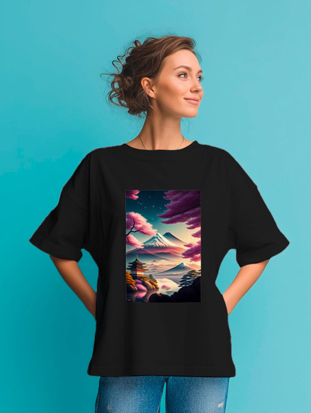 Заказать мужскую футболку в Москве. Футболка оверсайз Без названия от sudakkait@gmail.com - готовые дизайны и нанесение принтов.