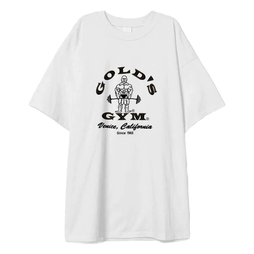 Заказать мужскую футболку в Москве. Футболка оверсайз Golds Gym 1965 Venice California t-shot oversize от KinoArt - готовые дизайны и нанесение принтов.