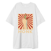 Заказать мужскую футболку в Москве. Футболка оверсайз HONK Essential  от cherdantcev - готовые дизайны и нанесение принтов.