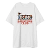 Заказать мужскую футболку в Москве. Футболка оверсайз Babysitters Club от d_ari.design@mail.ru - готовые дизайны и нанесение принтов.