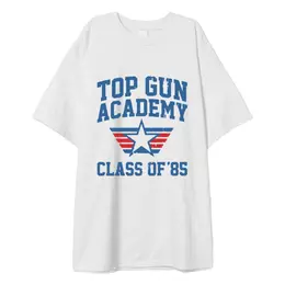 Заказать мужскую футболку в Москве. Футболка оверсайз TOP GUN Academy Class of 85 Essential от cherdantcev - готовые дизайны и нанесение принтов.