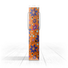Заказать пакет в Москве. Пакет 15.5x22x5 см цветочный паттерн на оранжевом фоне от ELENA ZHARINOVA - готовые дизайны и нанесение принтов.