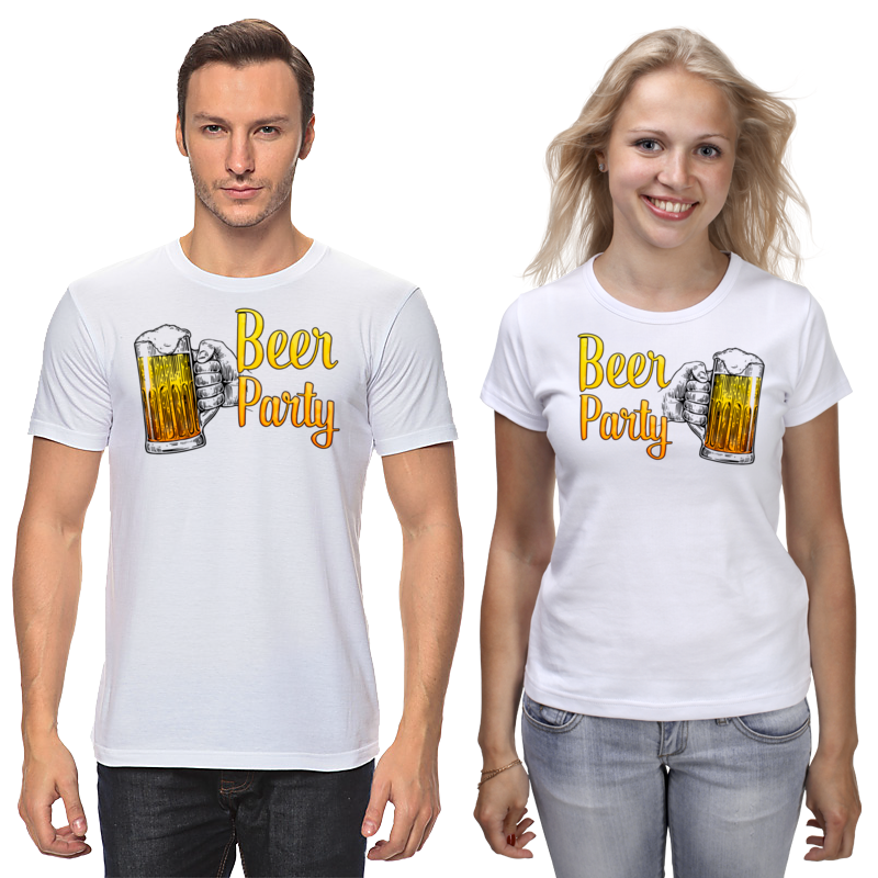 Printio Футболки парные ❖beer party❖ printio футболки парные coffee and beer