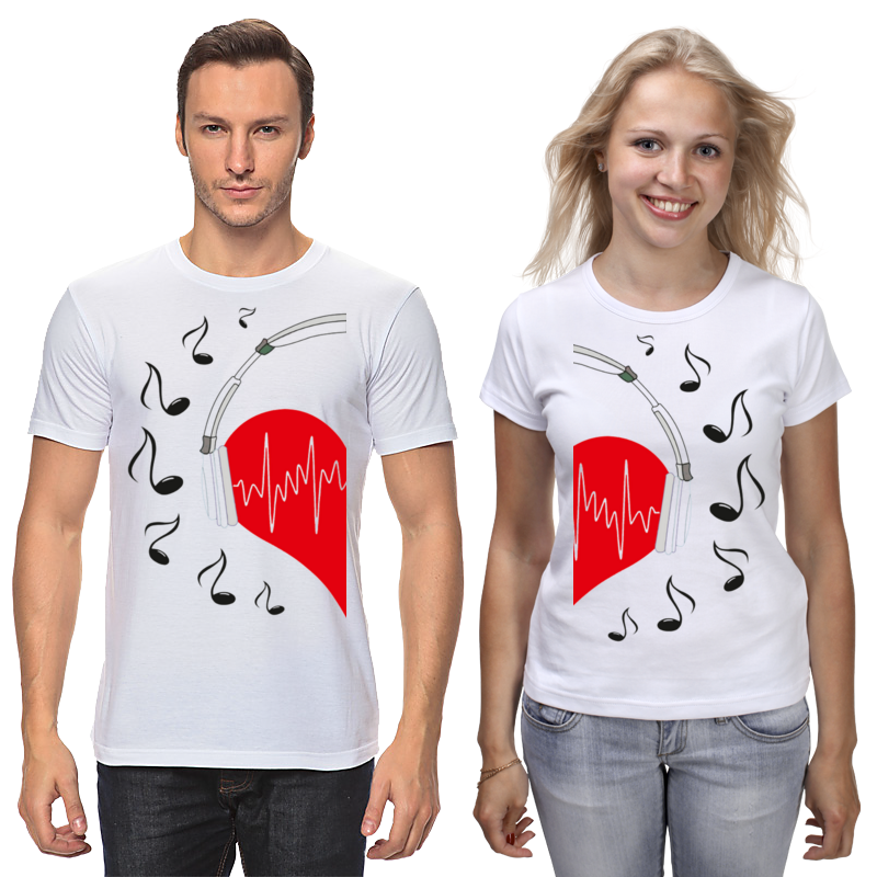 Printio Футболки парные Любовь printio футболки парные любовь два сердца валентинки парные футболки