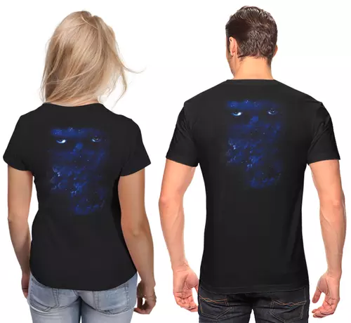 Заказать парные футболки в Москве. Футболки парные Wintersun Design Art от Merch Art - готовые дизайны и нанесение принтов.