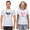 Заказать парные футболки в Москве. Футболки парные Her coolest boy от harbavets@gmail.com - готовые дизайны и нанесение принтов.