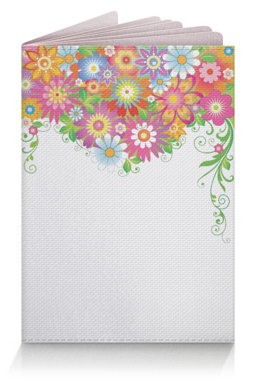 Printio Обложка для паспорта Цветы