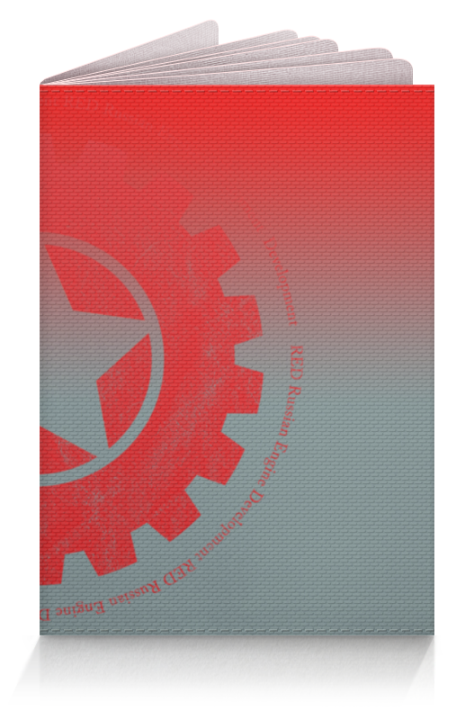 Printio Обложка для паспорта Red's logo