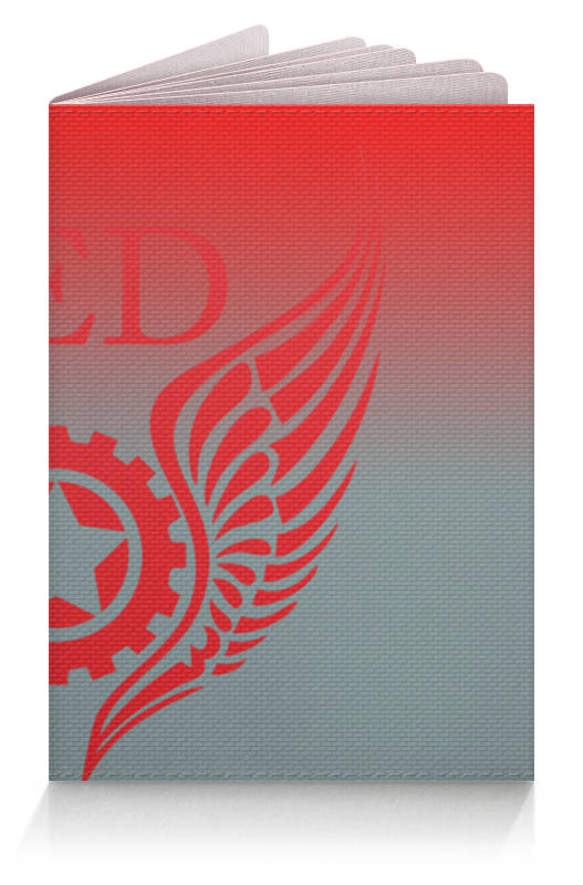 Printio Обложка для паспорта Red's logo versus часы versus scf03 0016 коллекция new logo