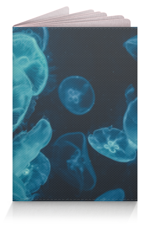 Printio Обложка для паспорта Морские медузы