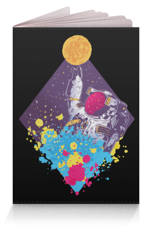 Printio Обложка для паспорта Абстрактный астронавт printio обложка для паспорта абстрактный дизайн