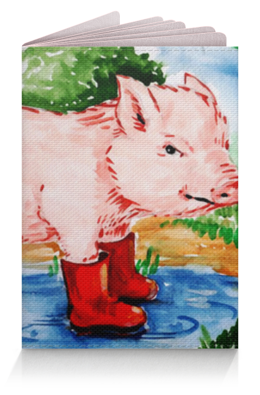 Printio Обложка для паспорта Маленькая свинка
