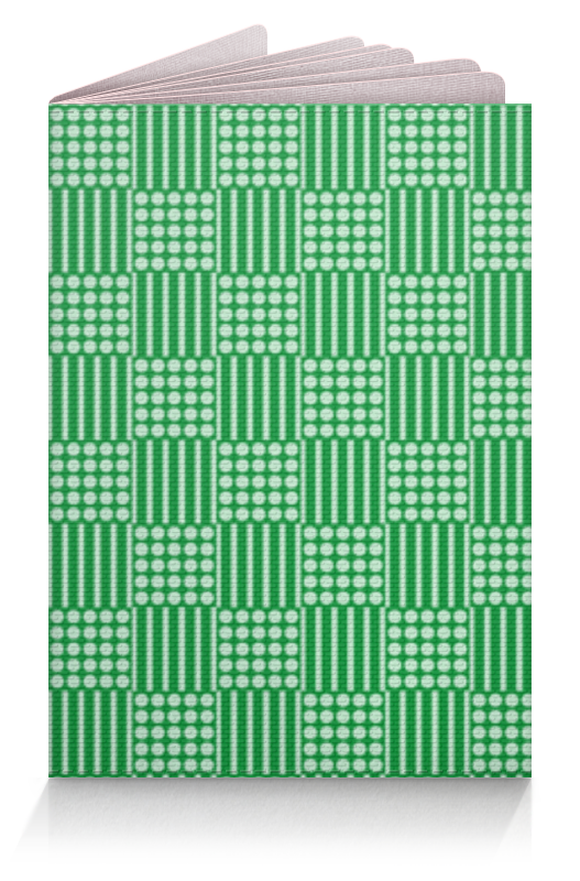 Printio Обложка для паспорта Горох и линия любовь в квадрате