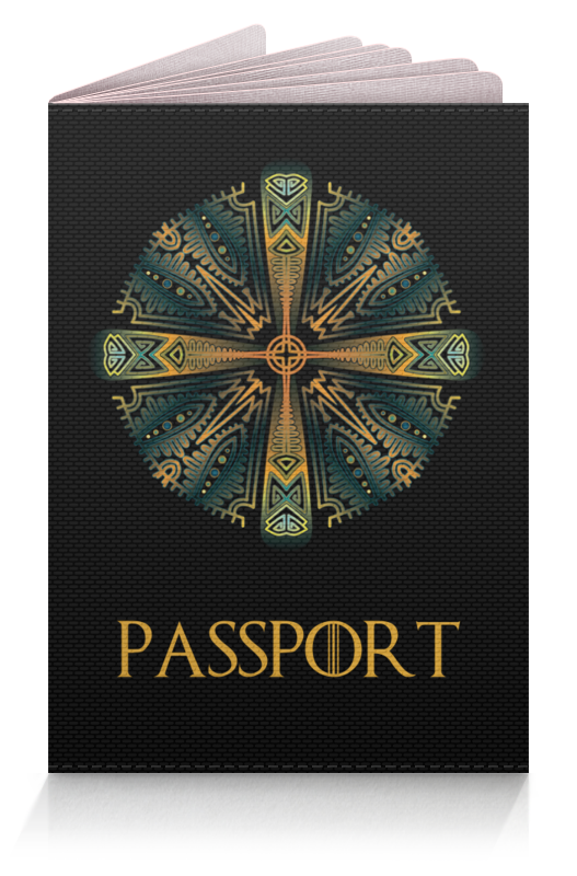 Printio Обложка для паспорта Без названия обложка для паспорта паспорт трудокотика 1 шт