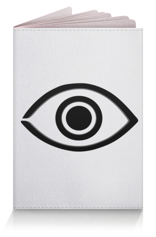 Printio Обложка для паспорта Бездомный бог (маска с глазом)