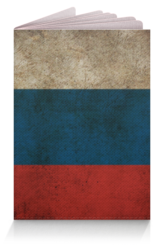 Printio Обложка для паспорта Флаг россии