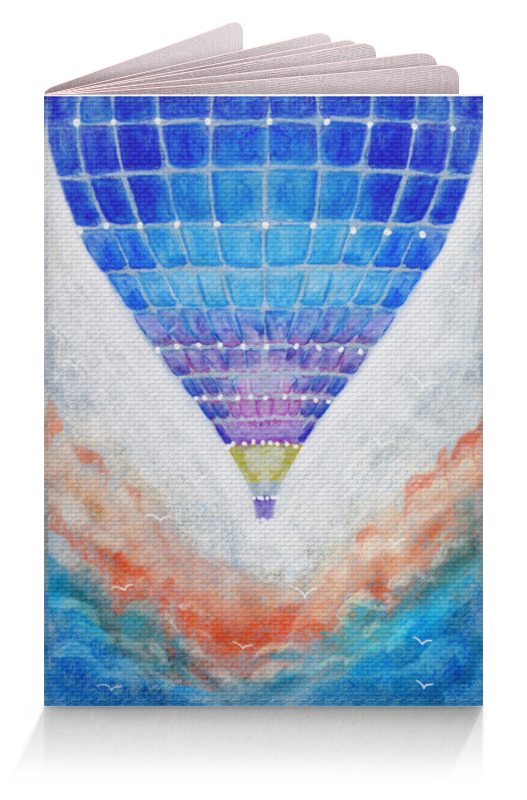 Printio Обложка для паспорта Воздушный шар. рисунок от руки. акварель printio плакат a3 29 7×42 воздушный шар рисунок от руки акварель