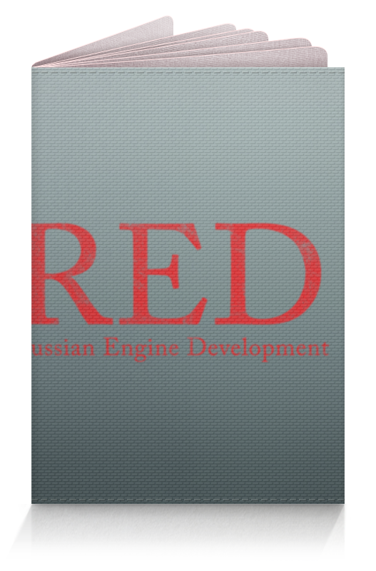 Printio Обложка для паспорта Red's logo