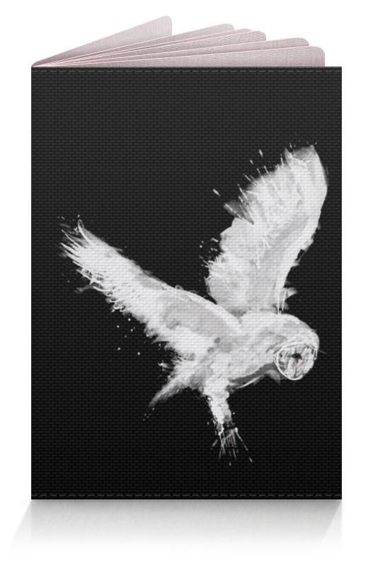 Printio Обложка для паспорта Белая сова белая полоса обложка шейкер для паспорта верь в мечту
