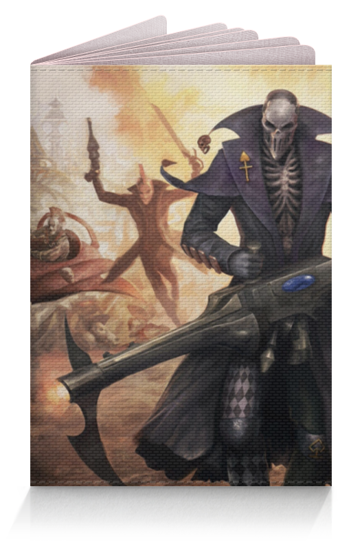 Printio Обложка для паспорта Death jester (warhammer 40k)