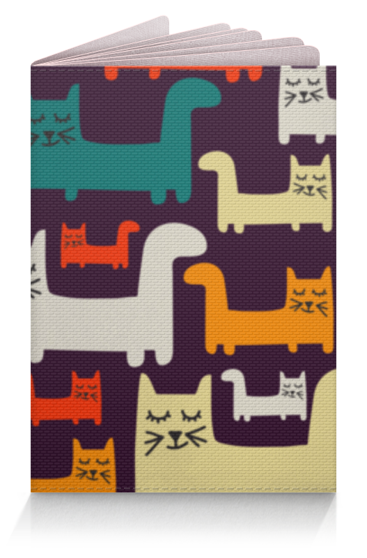 Printio Обложка для паспорта Спящие котики