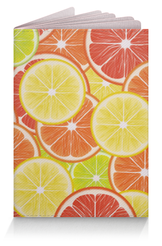 Printio Обложка для паспорта Цитрусы мармелад мармеландия лимон апельсин грейпфрут 330 г