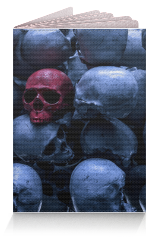 Printio Обложка для паспорта Red skull