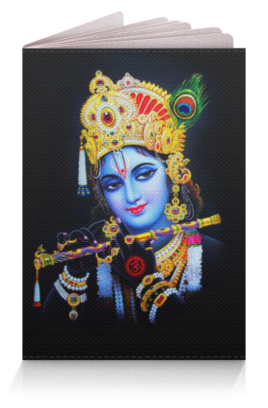 Printio Обложка для паспорта Krishna (кришна) кришна верховная личность бога карта вкладыш супер пи