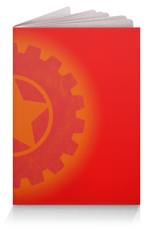 Printio Обложка для паспорта Red's logo чехол обложка для паспорта russian handmade из натуральной кожи с принтом короли рождаются в августе 2