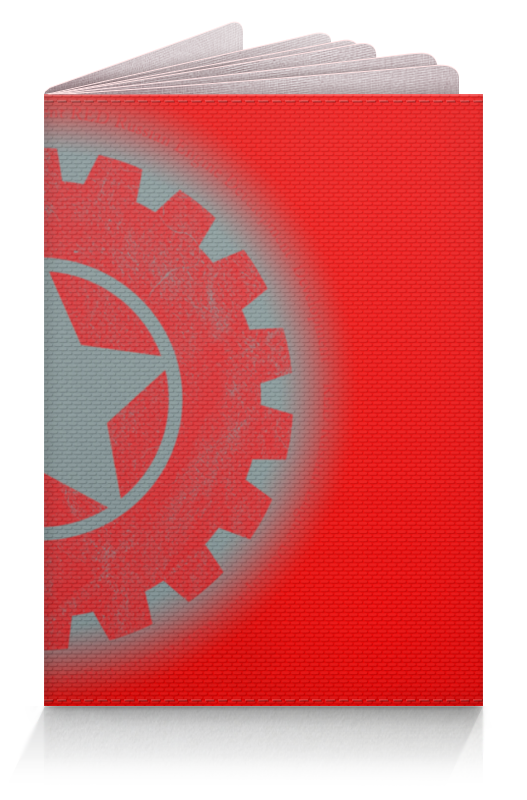 Printio Обложка для паспорта Red's logo чехол обложка для паспорта russian handmade из натуральной кожи с принтом короли рождаются в августе 2