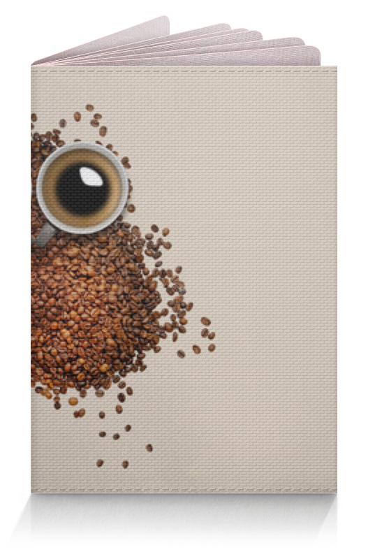 Printio Обложка для паспорта Кофе для совы