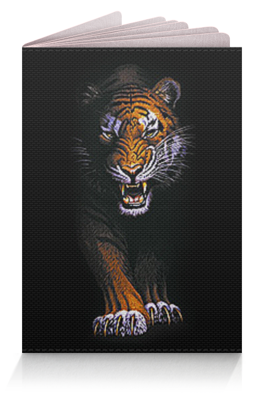 printio рюкзак 3d тигры живая природа Printio Обложка для паспорта Тигры. живая природа