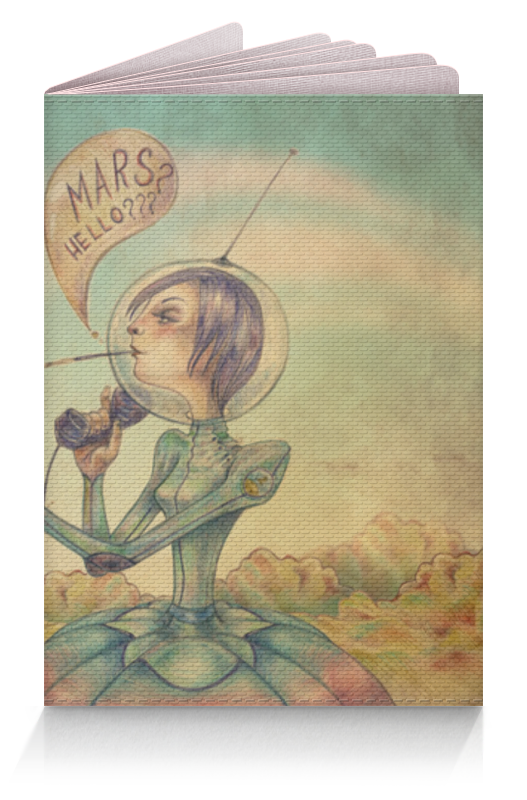 Printio Обложка для паспорта Марс, привет??? марс бзмж мороженое батончик mars
