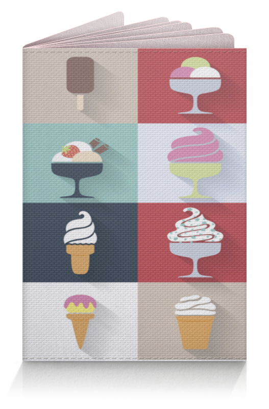 Printio Обложка для паспорта Ice cream обложка для паспорта palette