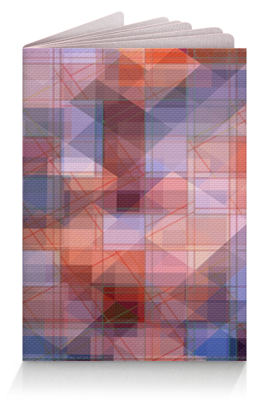 Printio Обложка для паспорта Пиксель-арт. разноцветный паттерн printio леггинсы пиксель арт сине розовый паттерн