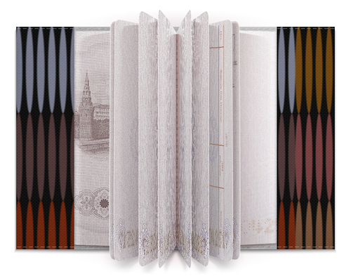 Заказать обложку для паспорта в Москве. Обложка для паспорта Цветная абстракция от BeliySlon - готовые дизайны и нанесение принтов.