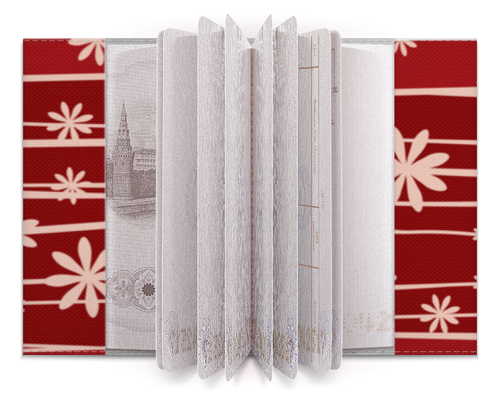 Заказать обложку для паспорта в Москве. Обложка для паспорта Красная поляна от BeliySlon - готовые дизайны и нанесение принтов.