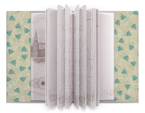 Заказать обложку для паспорта в Москве. Обложка для паспорта Кораблик от valezar - готовые дизайны и нанесение принтов.