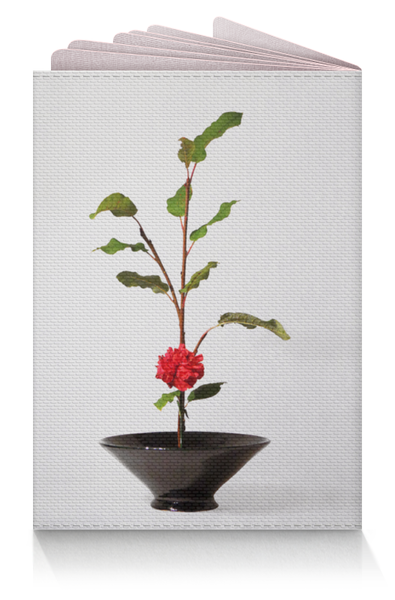 Заказать обложку для паспорта в Москве. Обложка для паспорта Икебана / Ikebana от Ikebana - готовые дизайны и нанесение принтов.
