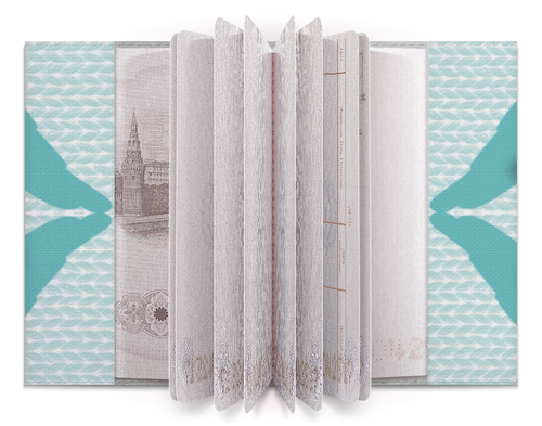 Заказать обложку для паспорта в Москве. Обложка для паспорта Be mine от goroshek - готовые дизайны и нанесение принтов.