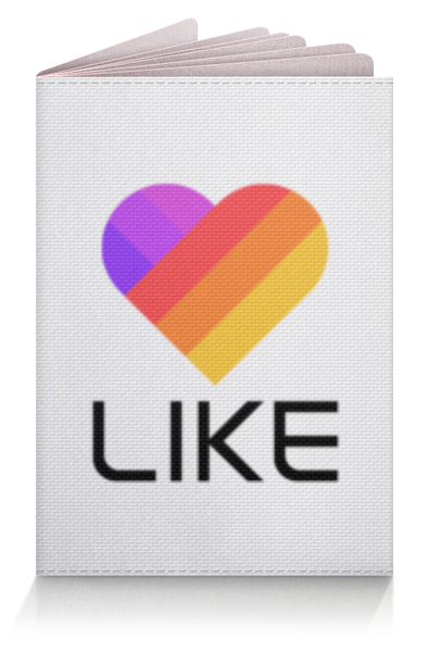 Заказать обложку для паспорта в Москве. Обложка для паспорта Like  от DESIGNER   - готовые дизайны и нанесение принтов.