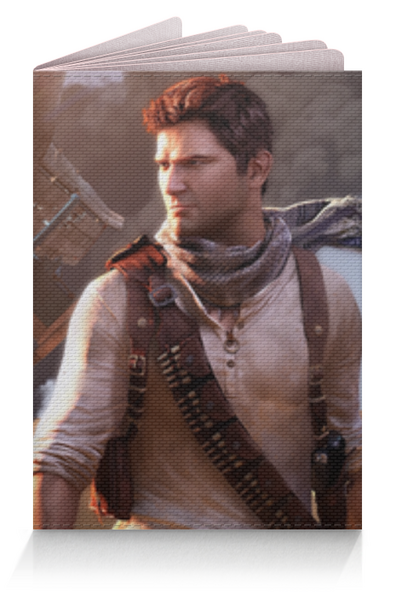 Заказать обложку для паспорта в Москве. Обложка для паспорта Uncharted от GeekFox  - готовые дизайны и нанесение принтов.