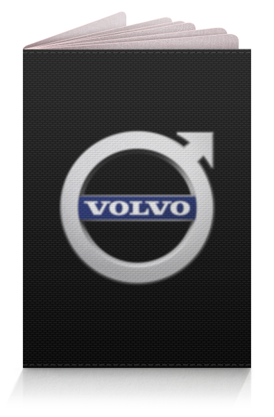 Заказать обложку для паспорта в Москве. Обложка для паспорта VOLVO  от DESIGNER   - готовые дизайны и нанесение принтов.