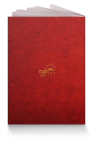 Заказать обложку для паспорта в Москве. Обложка для паспорта Золотце - Ego Sun от kamal-creations - готовые дизайны и нанесение принтов.