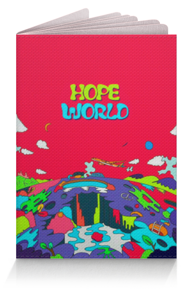 Заказать обложку для паспорта в Москве. Обложка для паспорта  HOPE WORLD от alina.nersesyan.23@gmail.com - готовые дизайны и нанесение принтов.